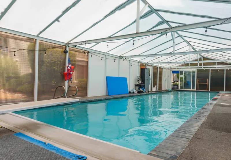 North pool - warm water setting in Kenmore